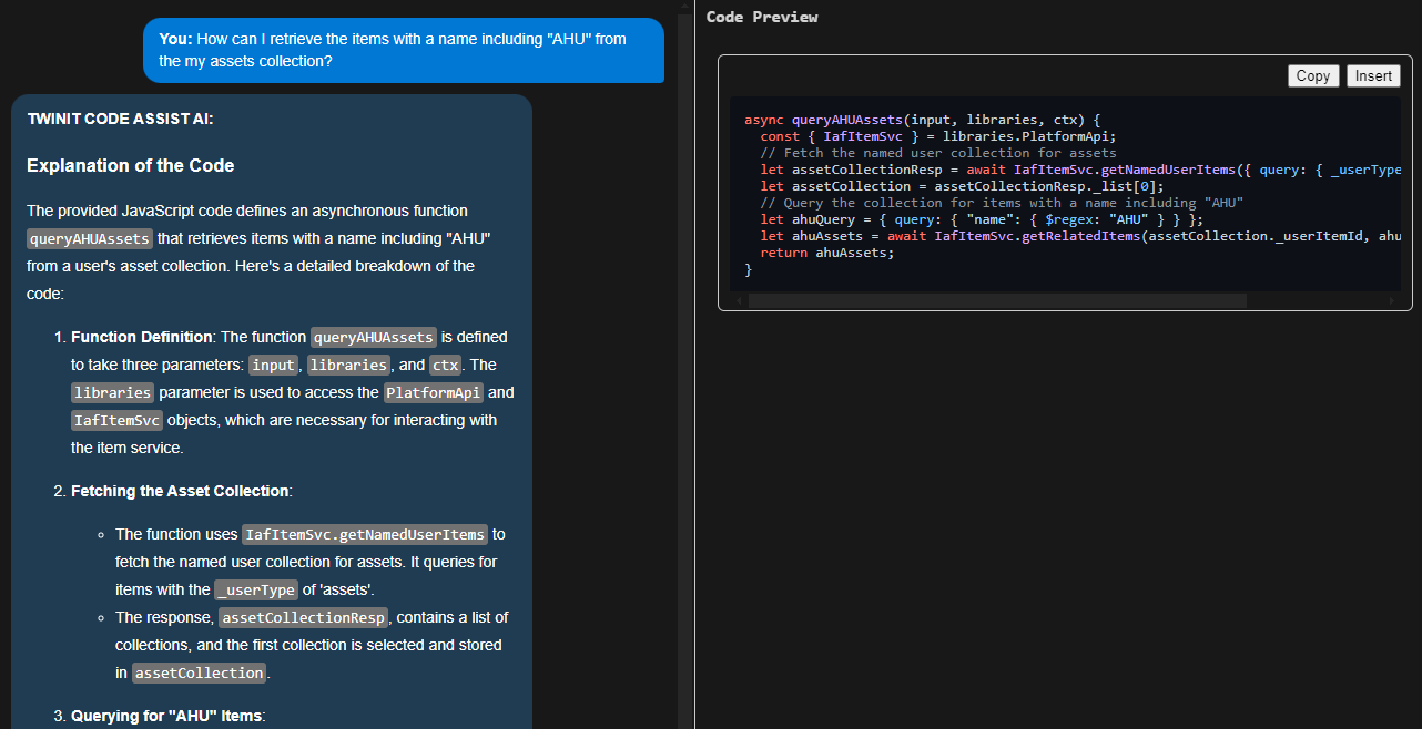 code assistant