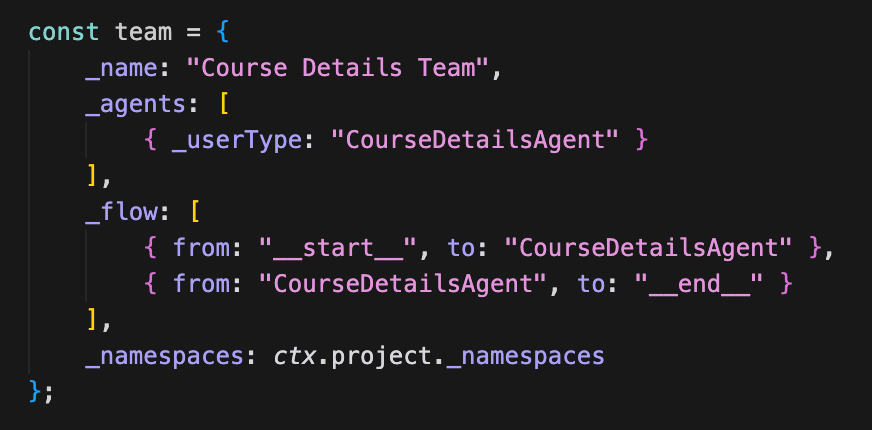 create team