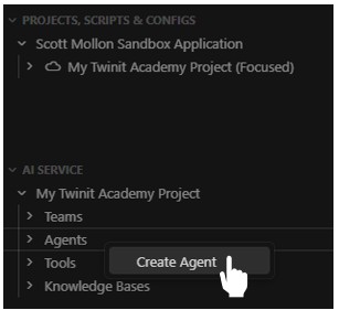 ide create agent