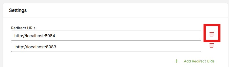 redirect delete