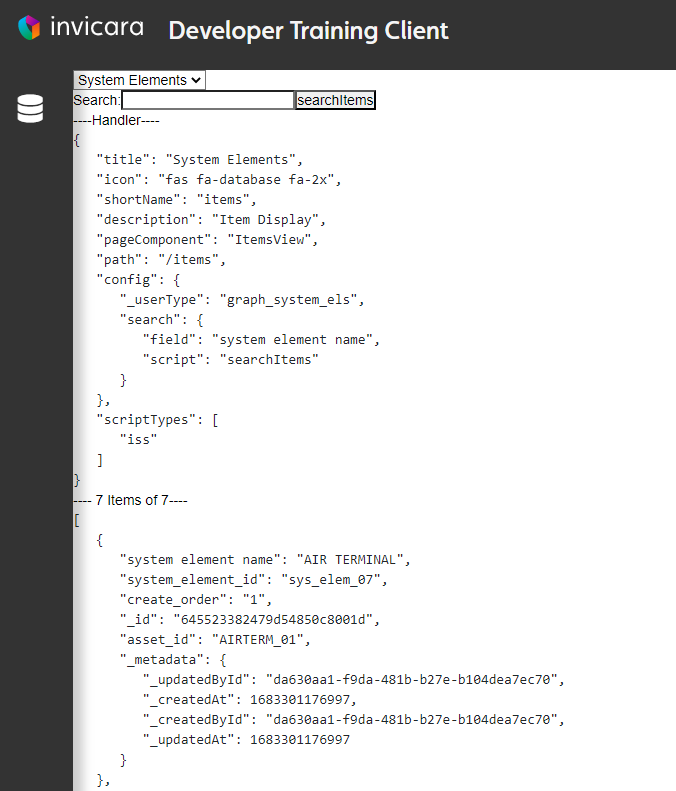 script type result 1